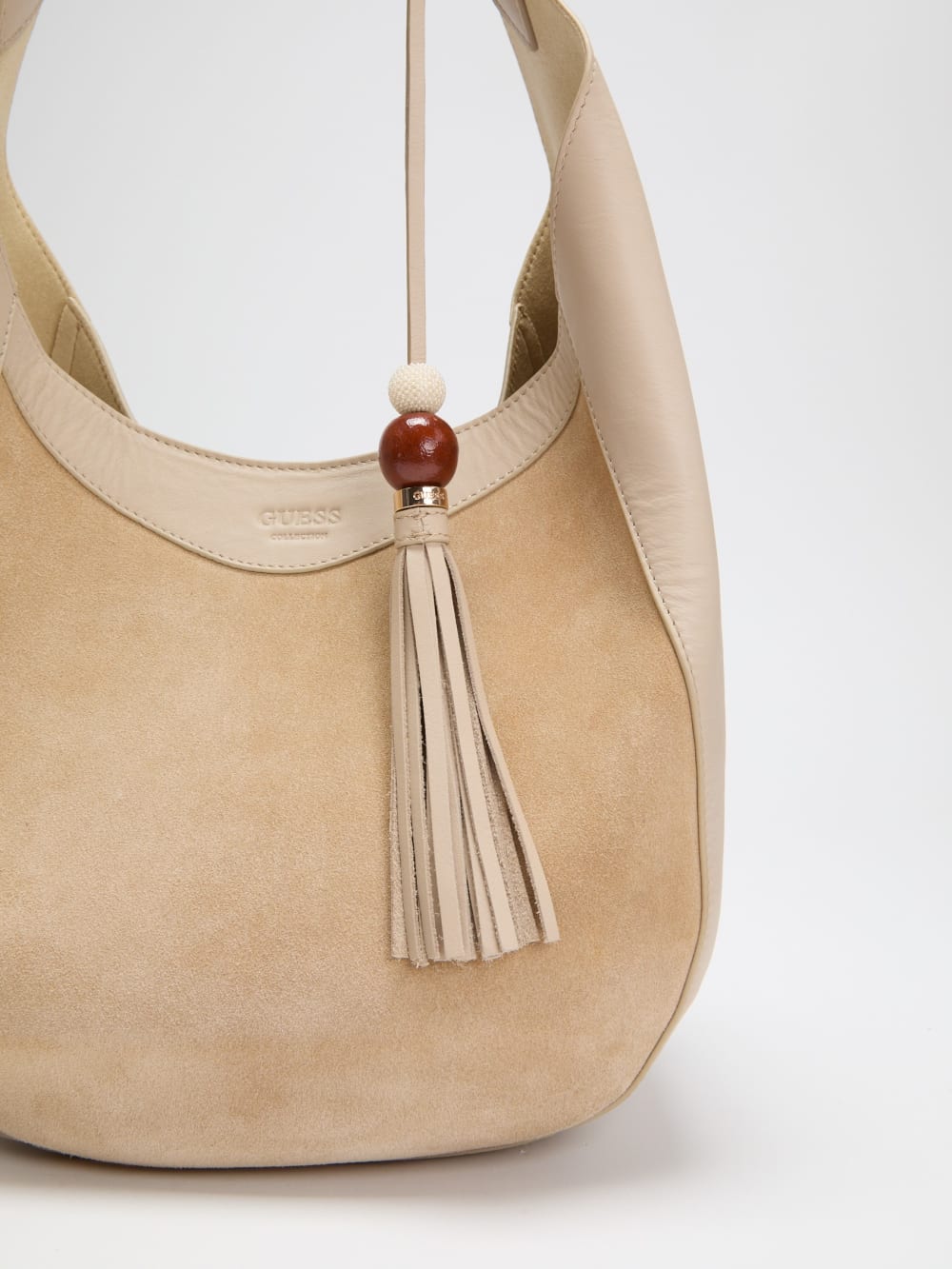 Nina genuine leather hobo bag - Guess