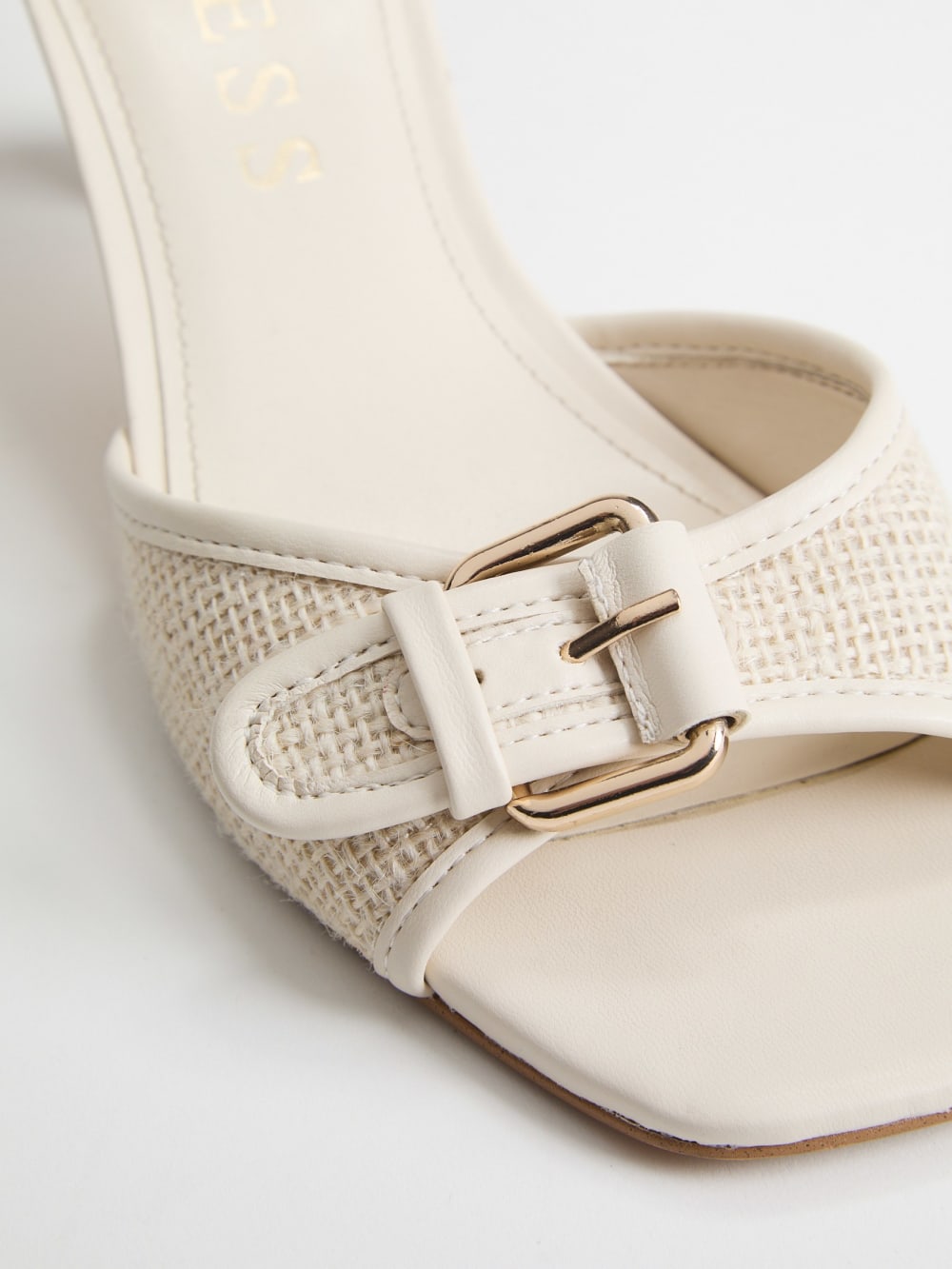 Dista Buckle Kitten Heels - Guess