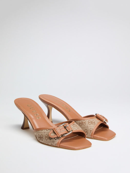 Dista Buckle Mules - Guess
