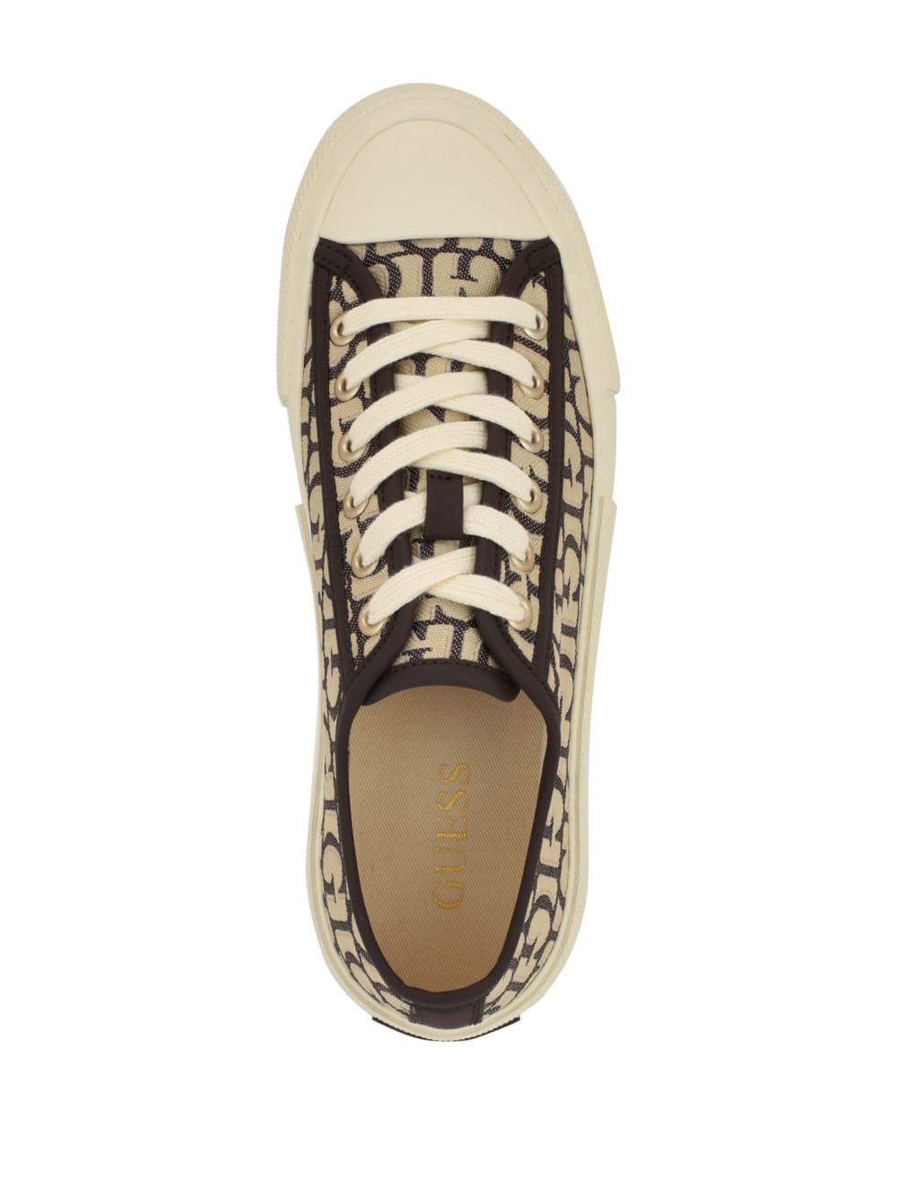 Carey Canvas Low-Top Sneakers - Guess