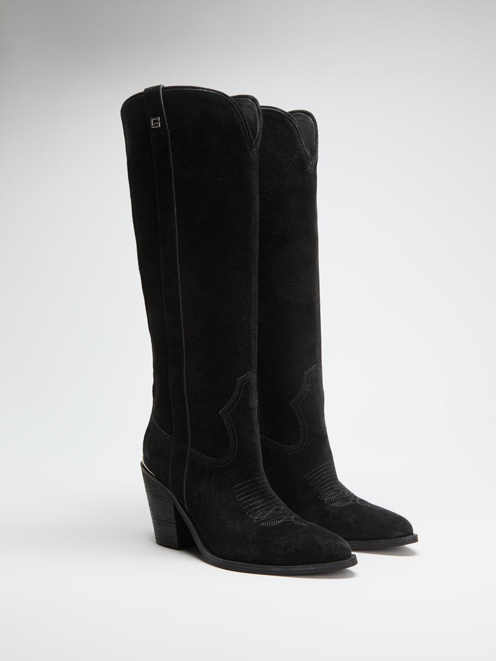 Sashan Suede Knee-High Boots - Guess
