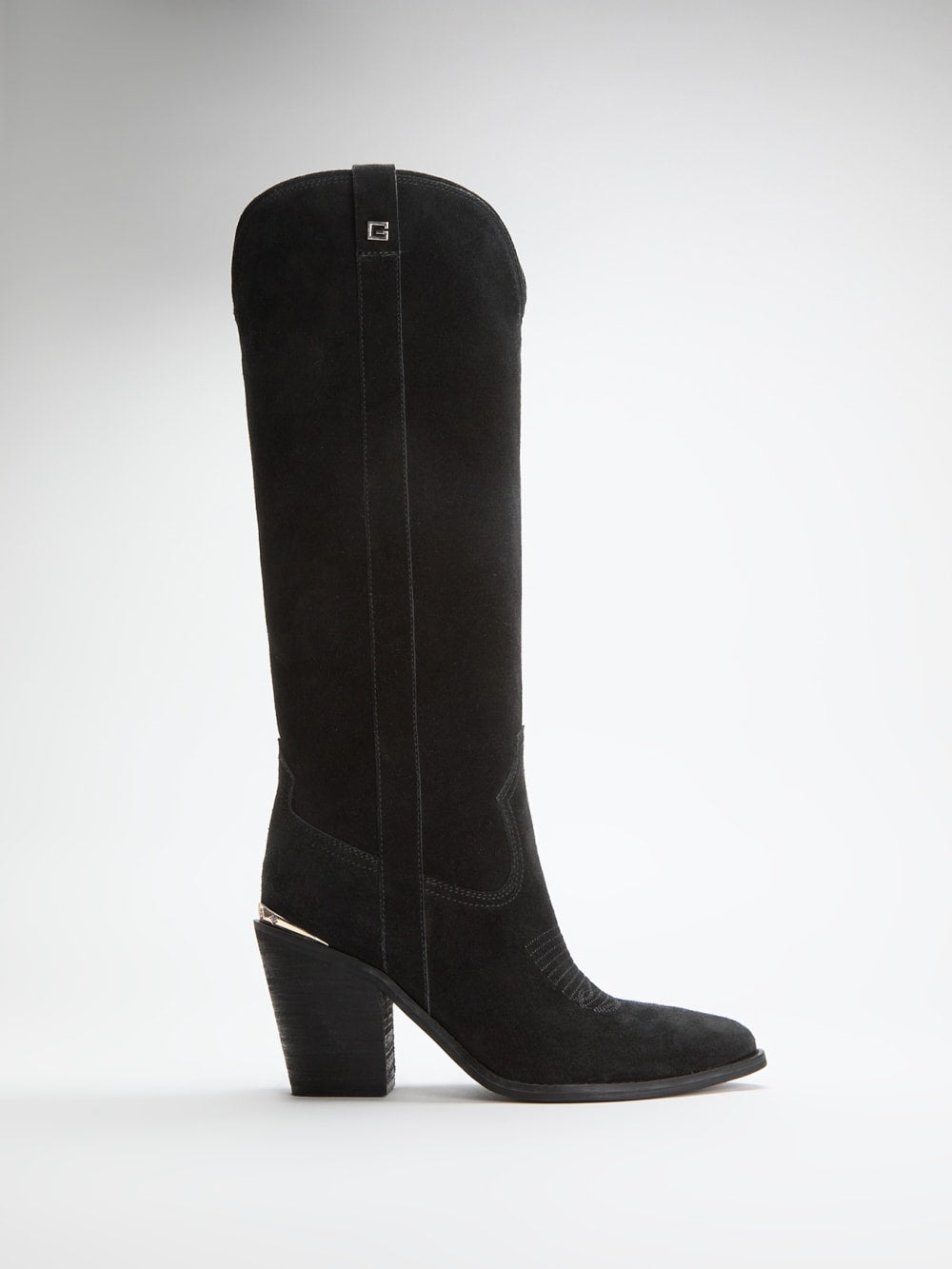 Sashan Suede Knee-High Boots - Guess