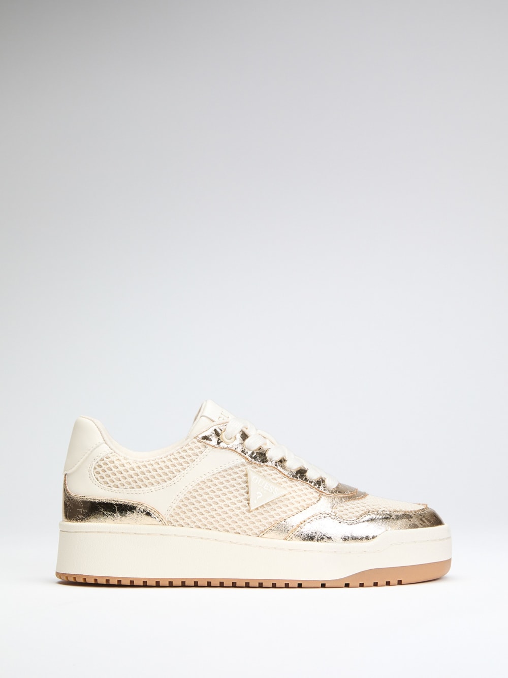 Miram Low-Top Metallic Sneakers - Guess