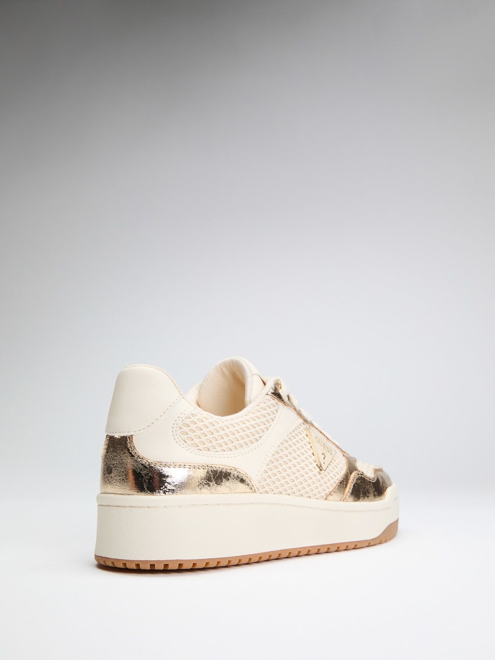 Miram Low-Top Metallic Sneakers - Guess