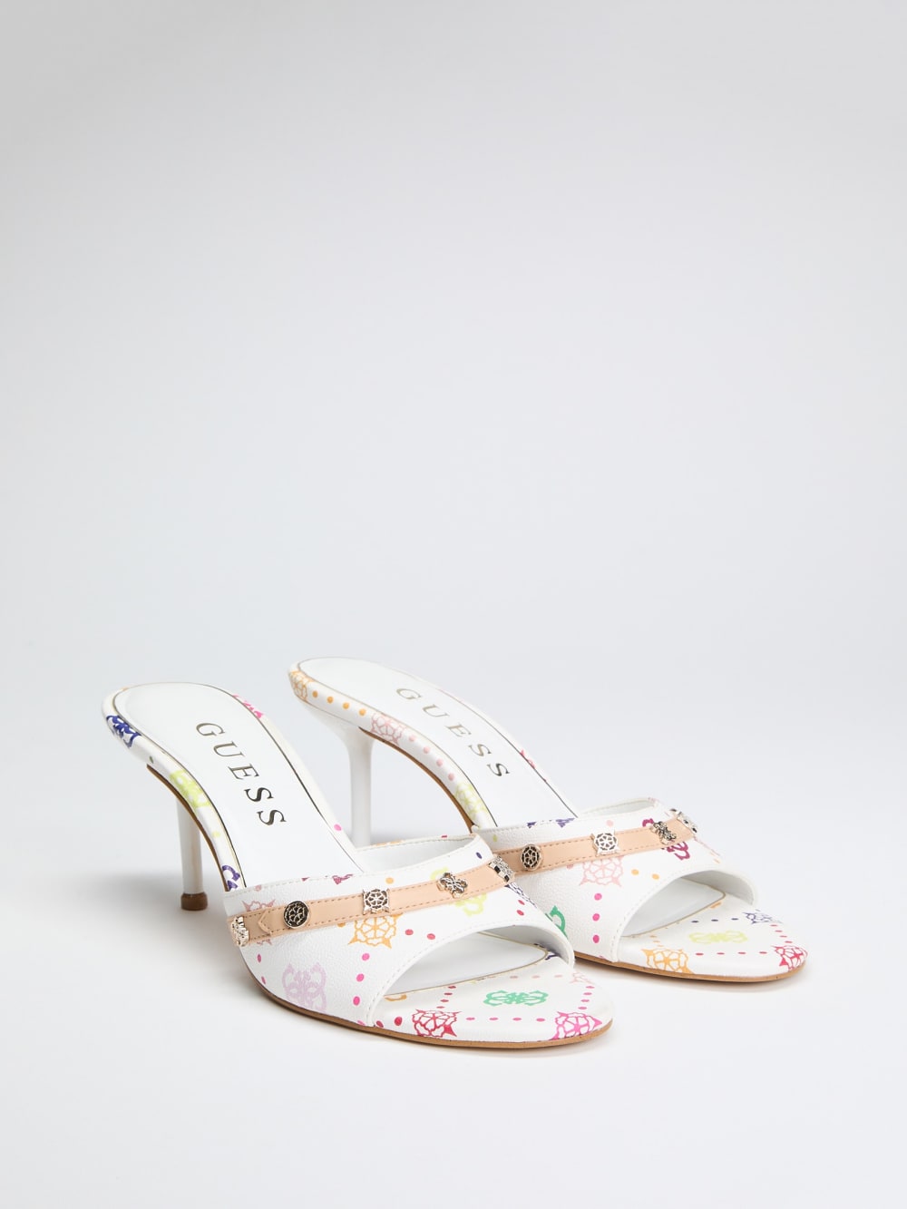 Iory Logo Sandals - Guess