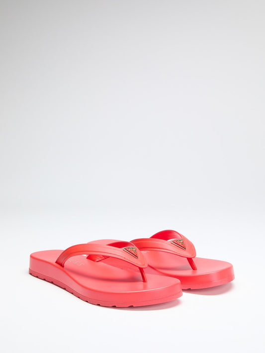Candry Logo Flip Flop Sandals - Guess