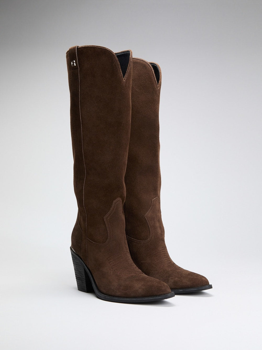Sashan Suede Knee-High Boots - Guess