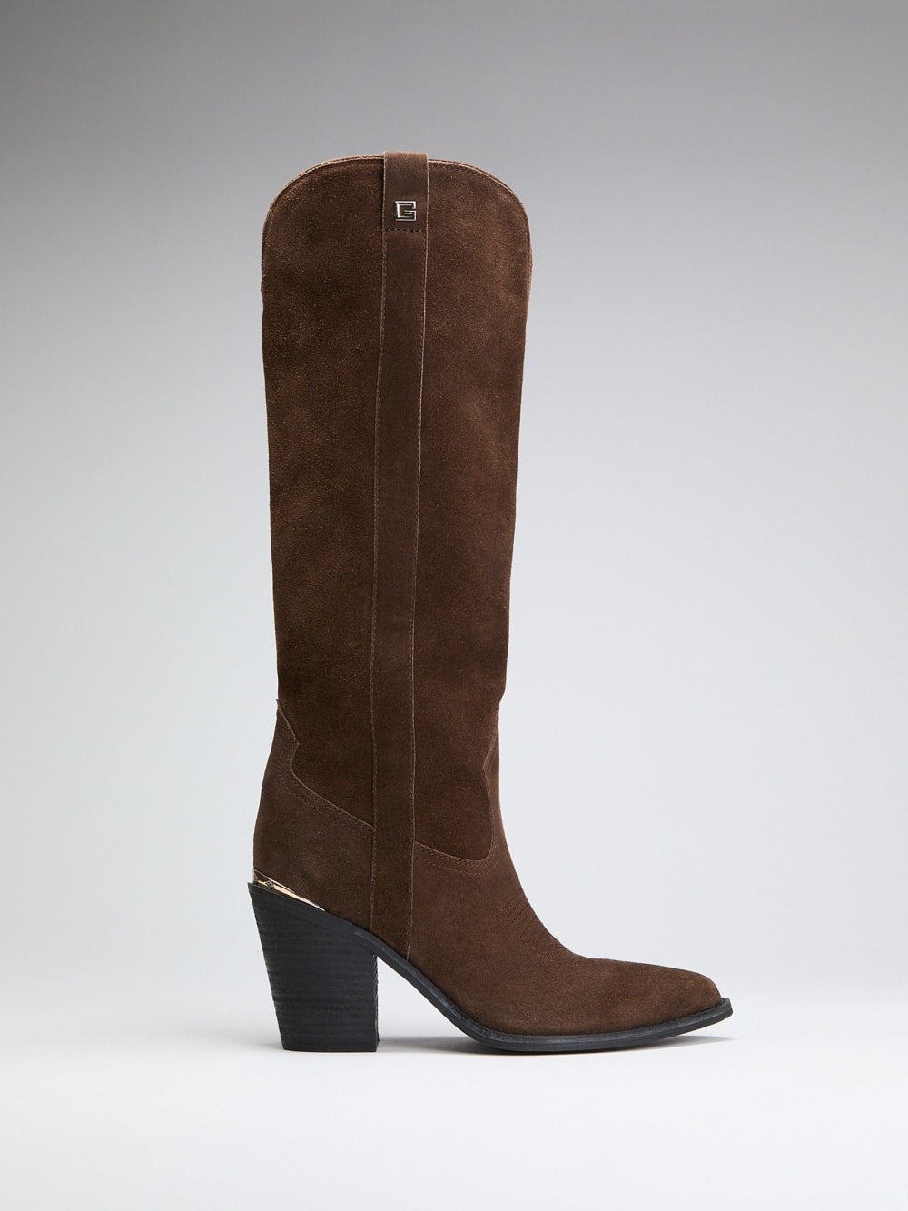 Sashan Suede Knee-High Boots - Guess