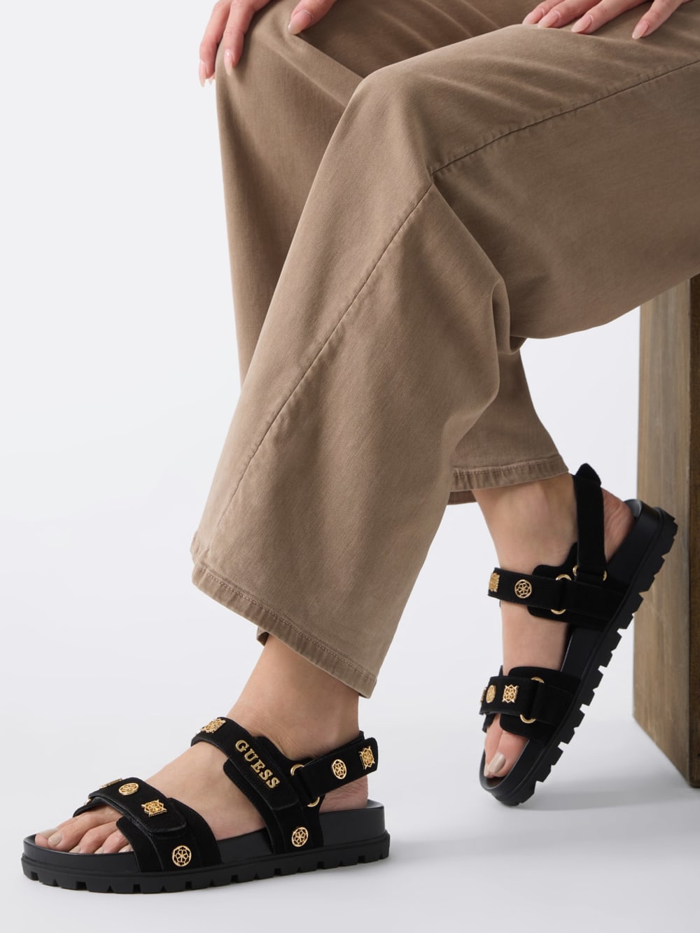 Florizi faux leather sandals - Guess