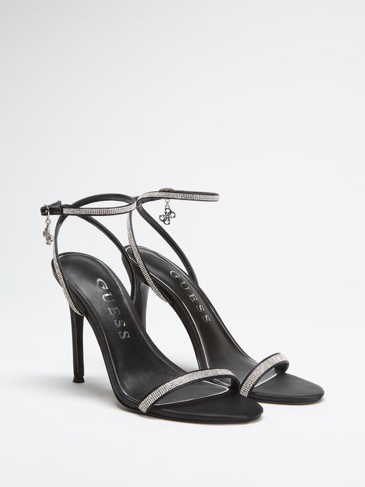 Charmer Rhinestone Charm Heels - Guess