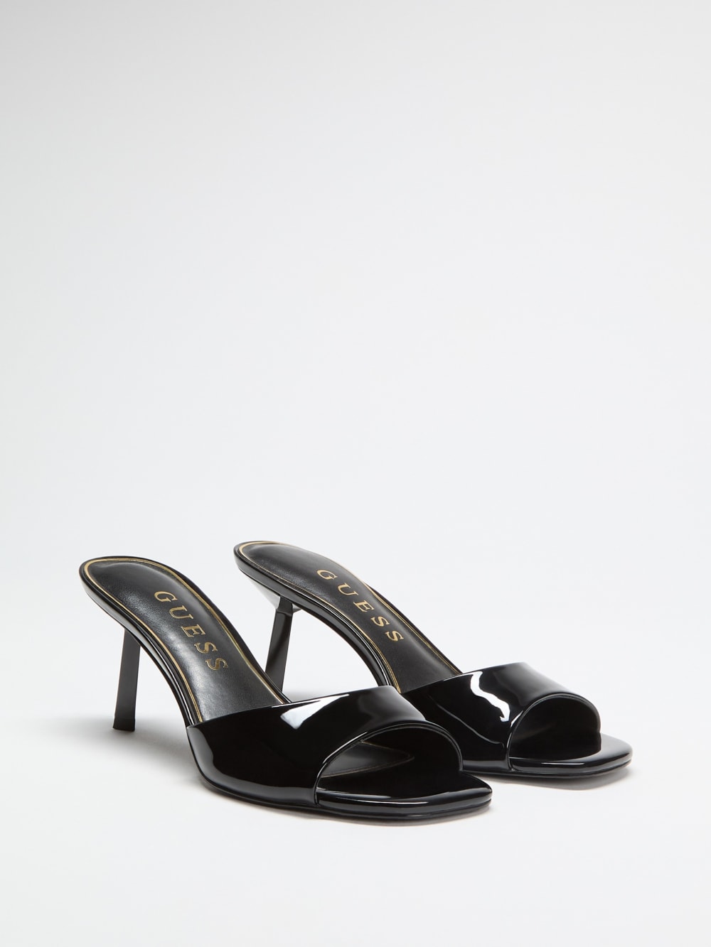 Carisse Patent-Look Sandals - Guess