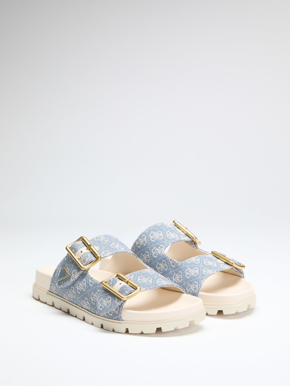 Fasten Raffia Sandals - Guess