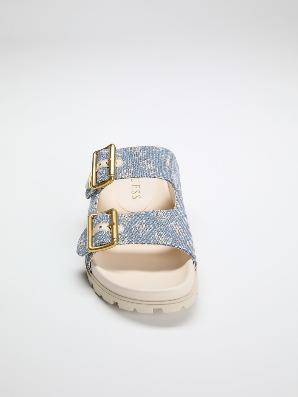 Fasten Raffia Sandals - Guess
