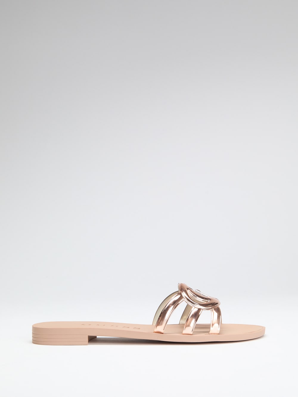 Elyho Jelly Cutout Slide Sandals - Guess