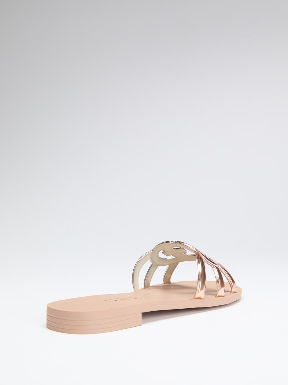 Elyho Jelly Cutout Slide Sandals - Guess