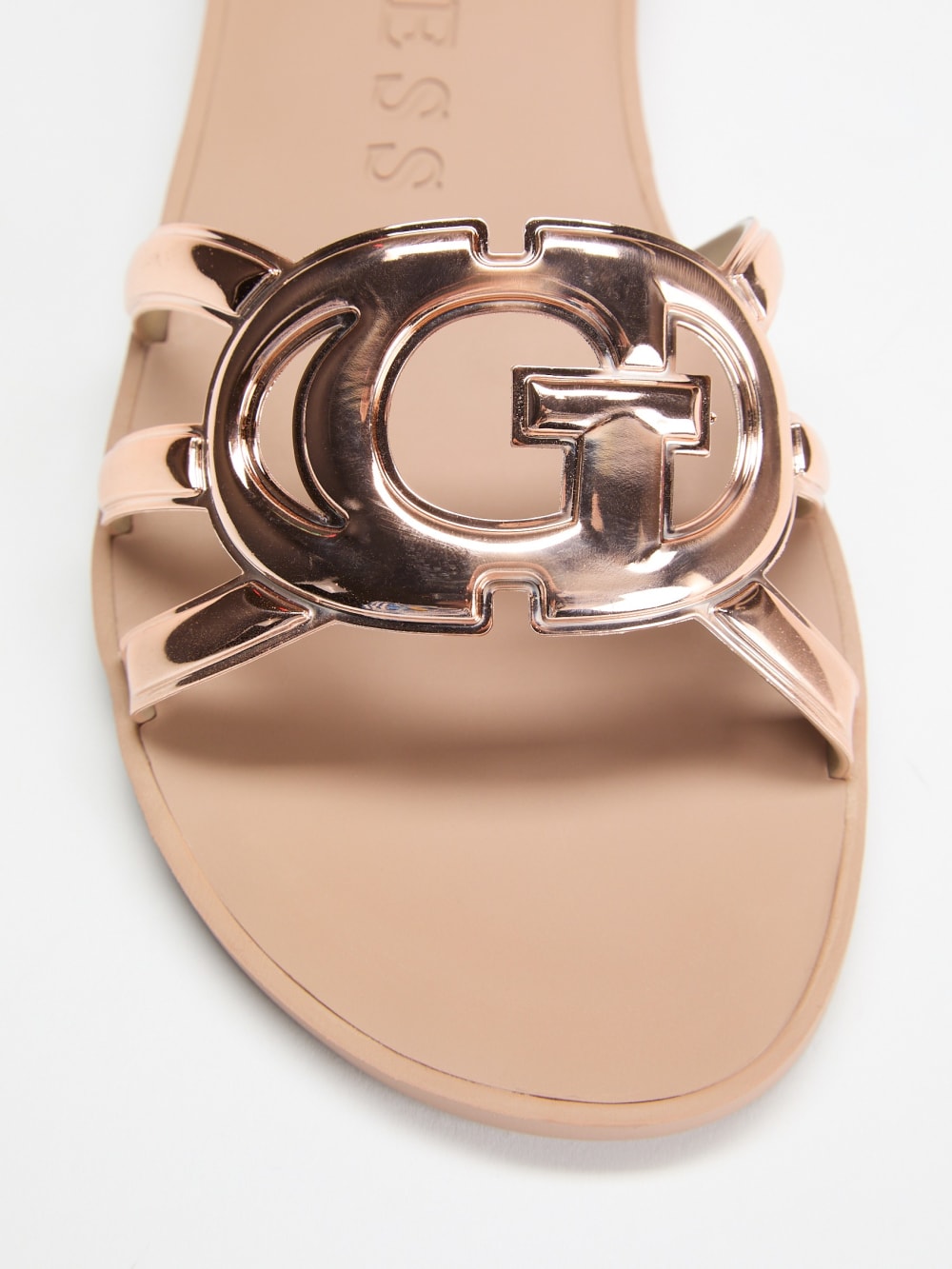 Elyho Jelly Cutout Slide Sandals - Guess