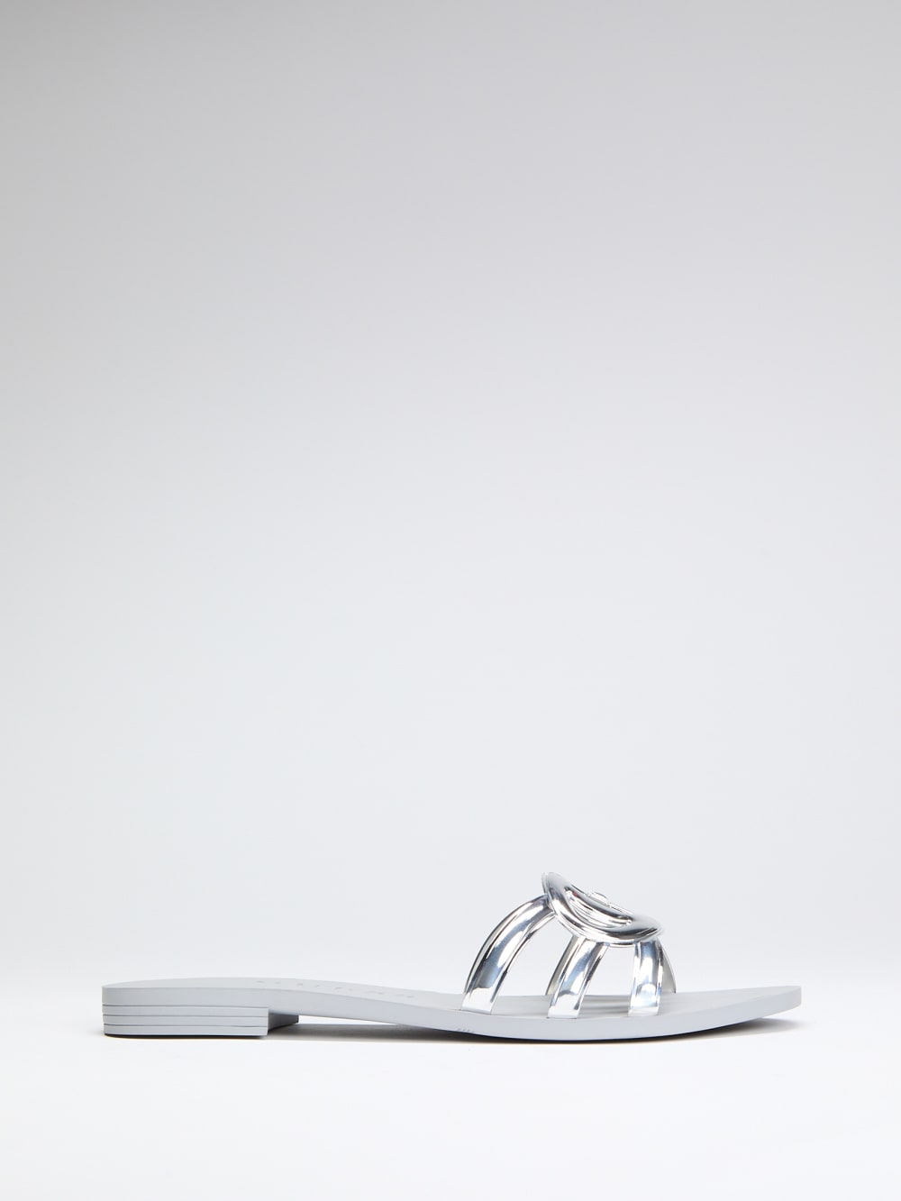 Elyho Jelly Cutout Slide Sandals - Guess