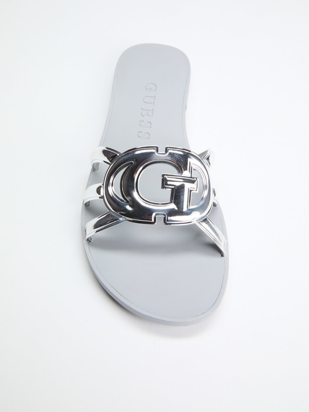 Elyho Jelly Cutout Slide Sandals - Guess
