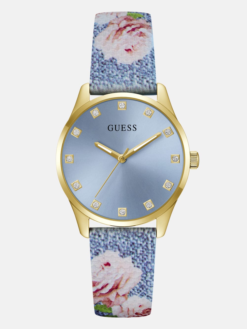 Floral Stainless steel analogue watch 36 mm - Guess