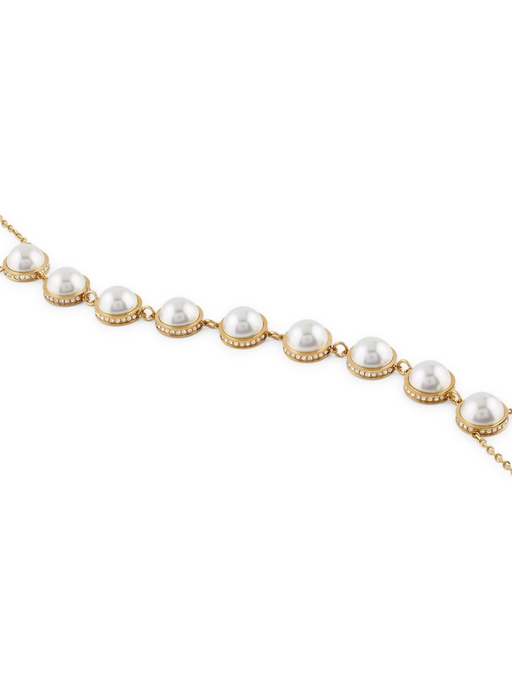 Gold-Tone Faux-Pearl Body Chain - Guess