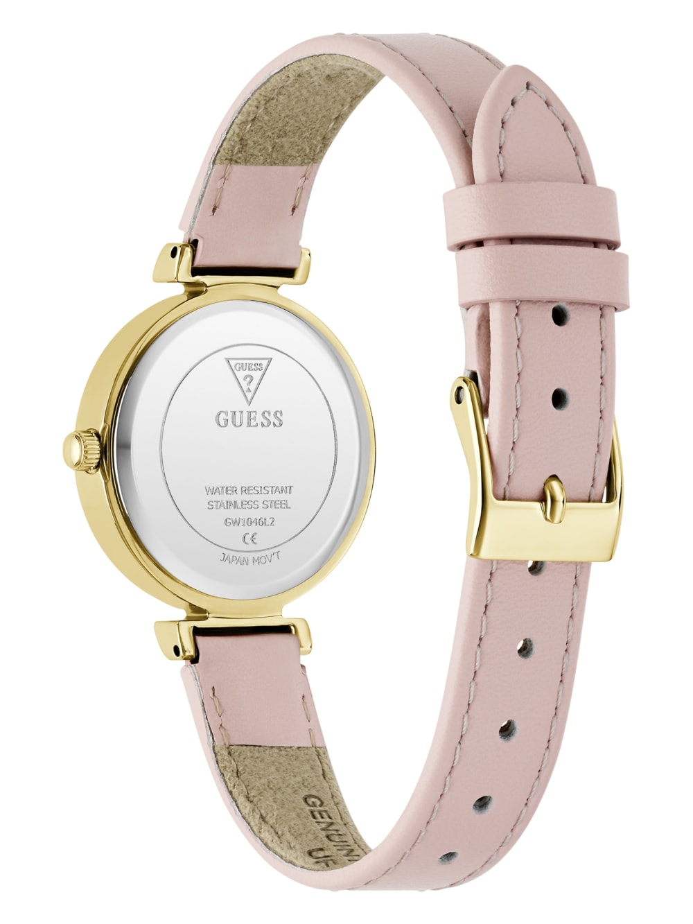 Genuine leather analogue watch 34 mm - Guess