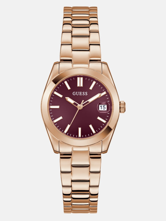 Rose Gold-Tone Analog Watch - Guess