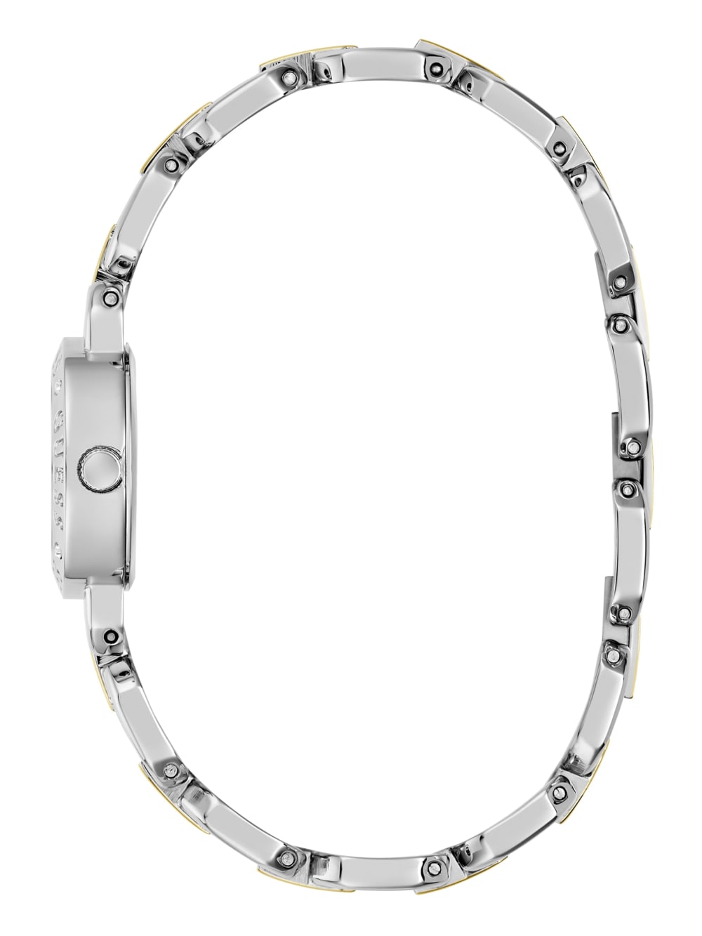 Crystal Recycled Steel analogue watch 22 mm - Guess