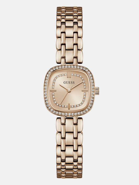 Crystal Stainless steel analogue watch - Guess