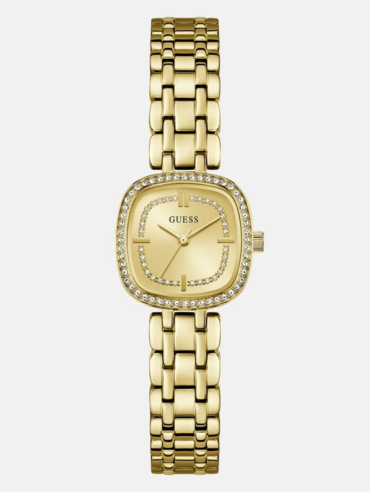 Crystal Stainless steel analogue watch - Guess