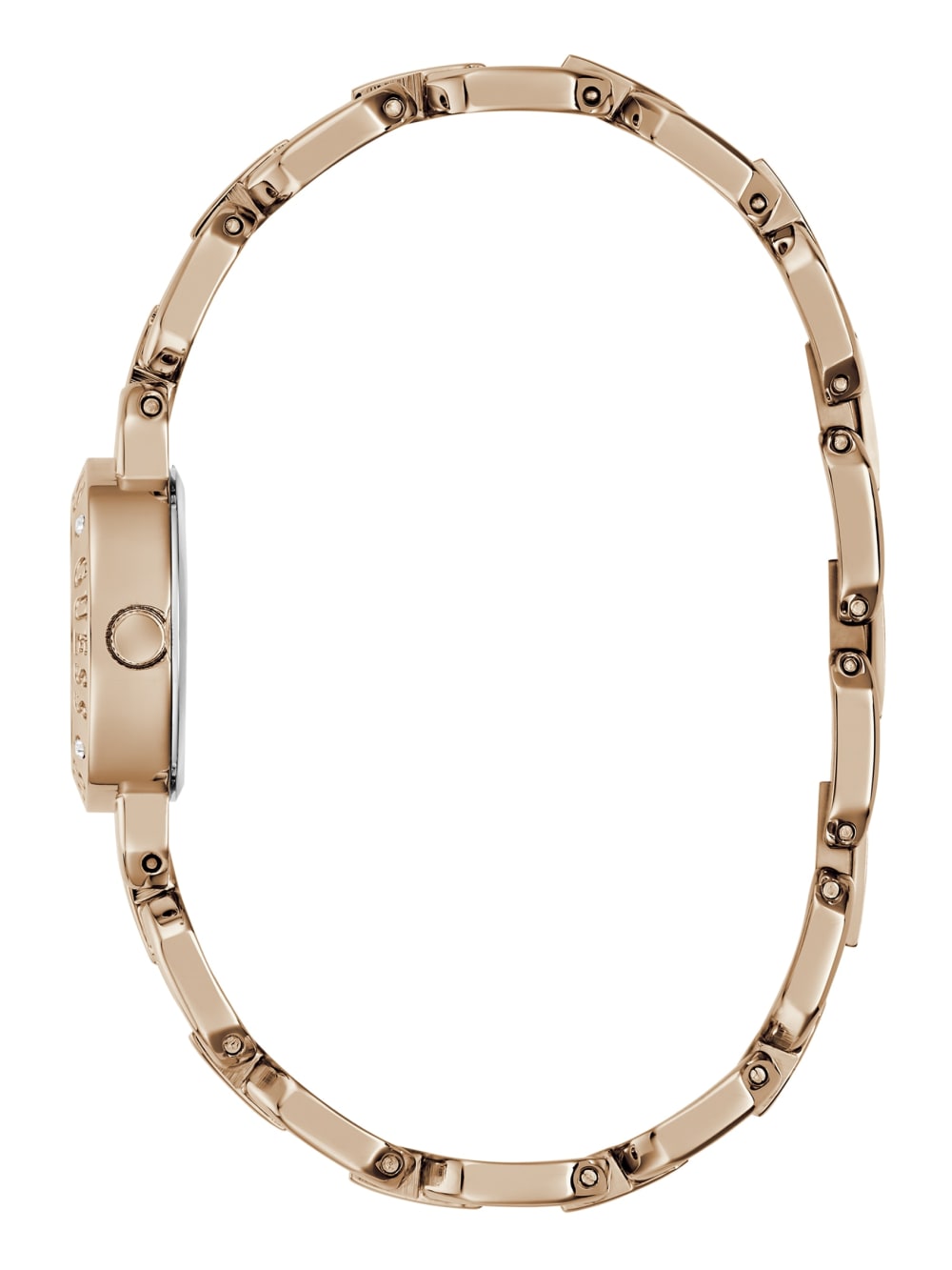 Crystal Recycled Steel analogue watch 22 mm - Guess