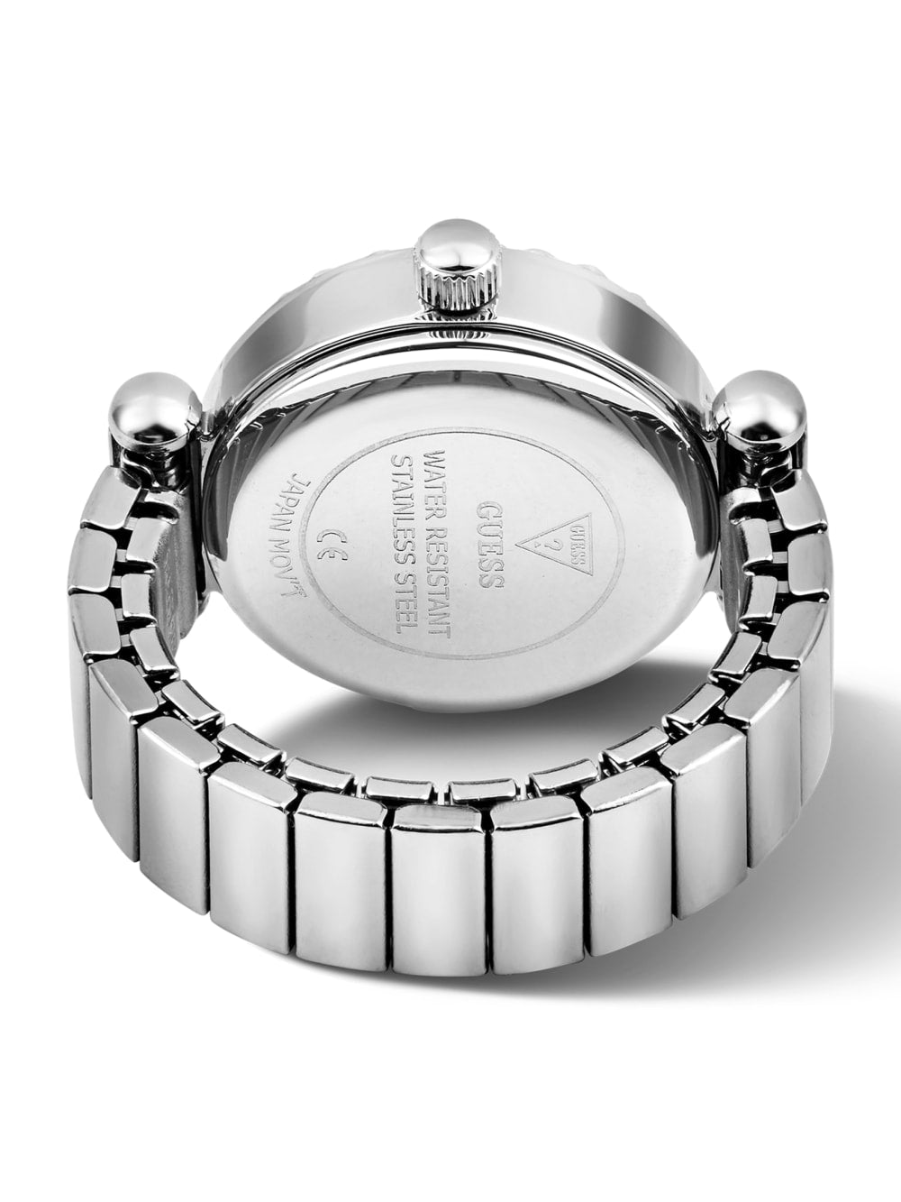 Crystal analogue watch-ring - Guess