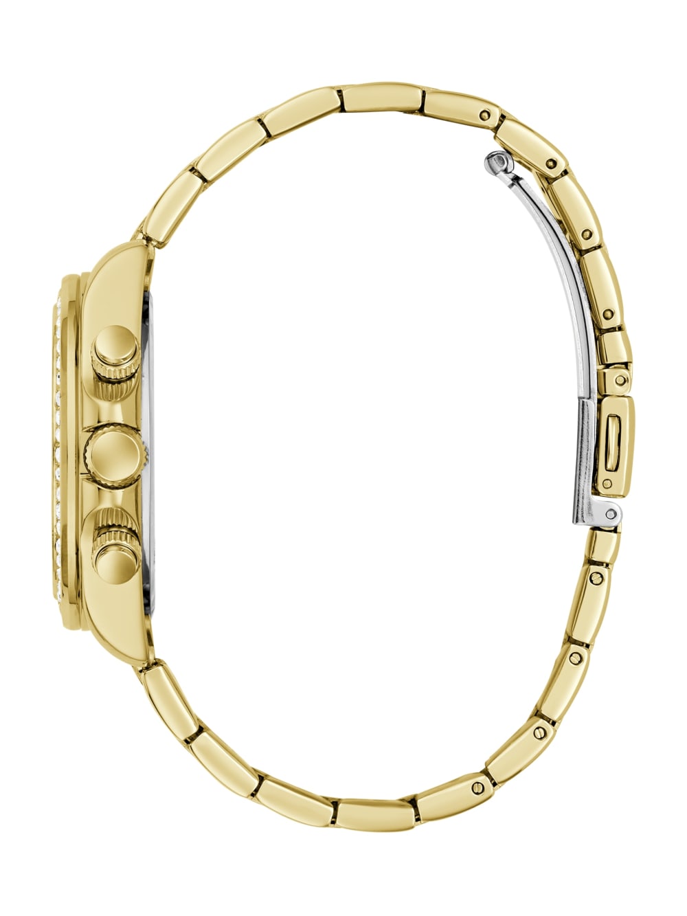 Crystal Stainless Steel multi-function watch - Guess