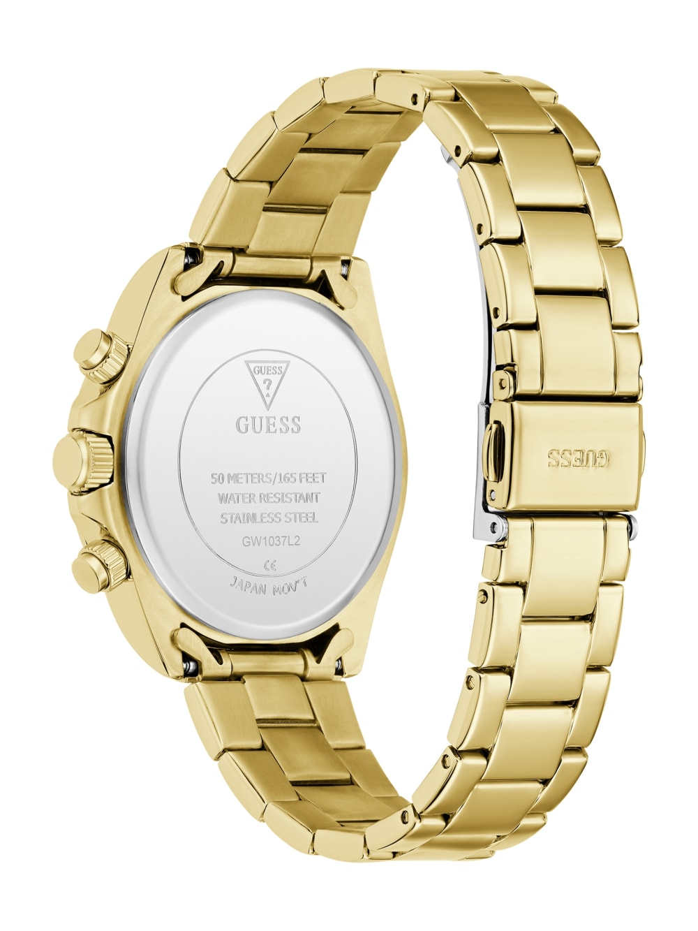 Crystal Stainless Steel multi-function watch - Guess