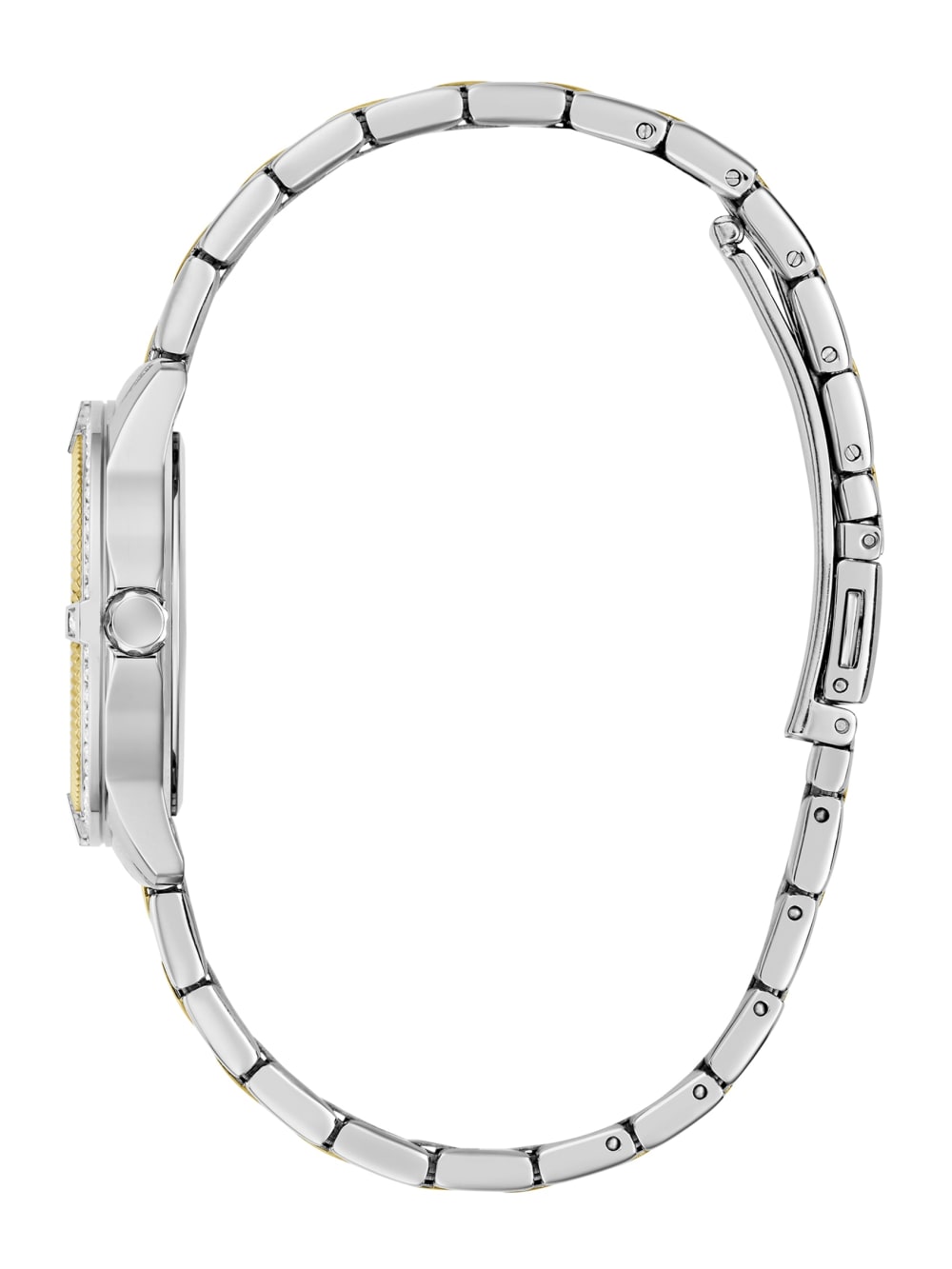 Crystal Stainless Steel analogue watch 32 mm - Guess