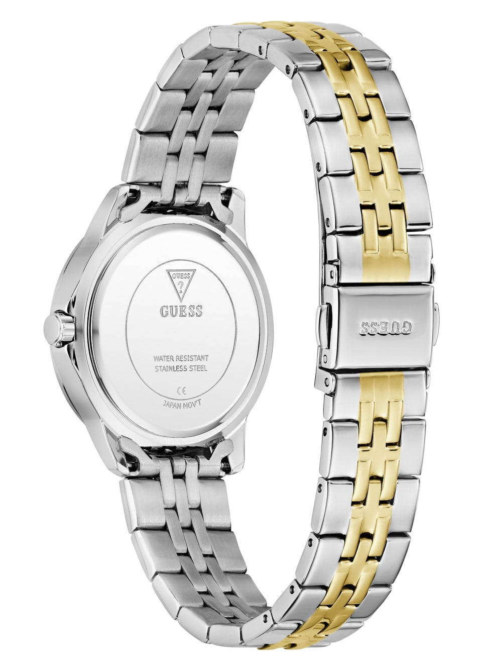 Crystal Stainless Steel analogue watch 32 mm - Guess
