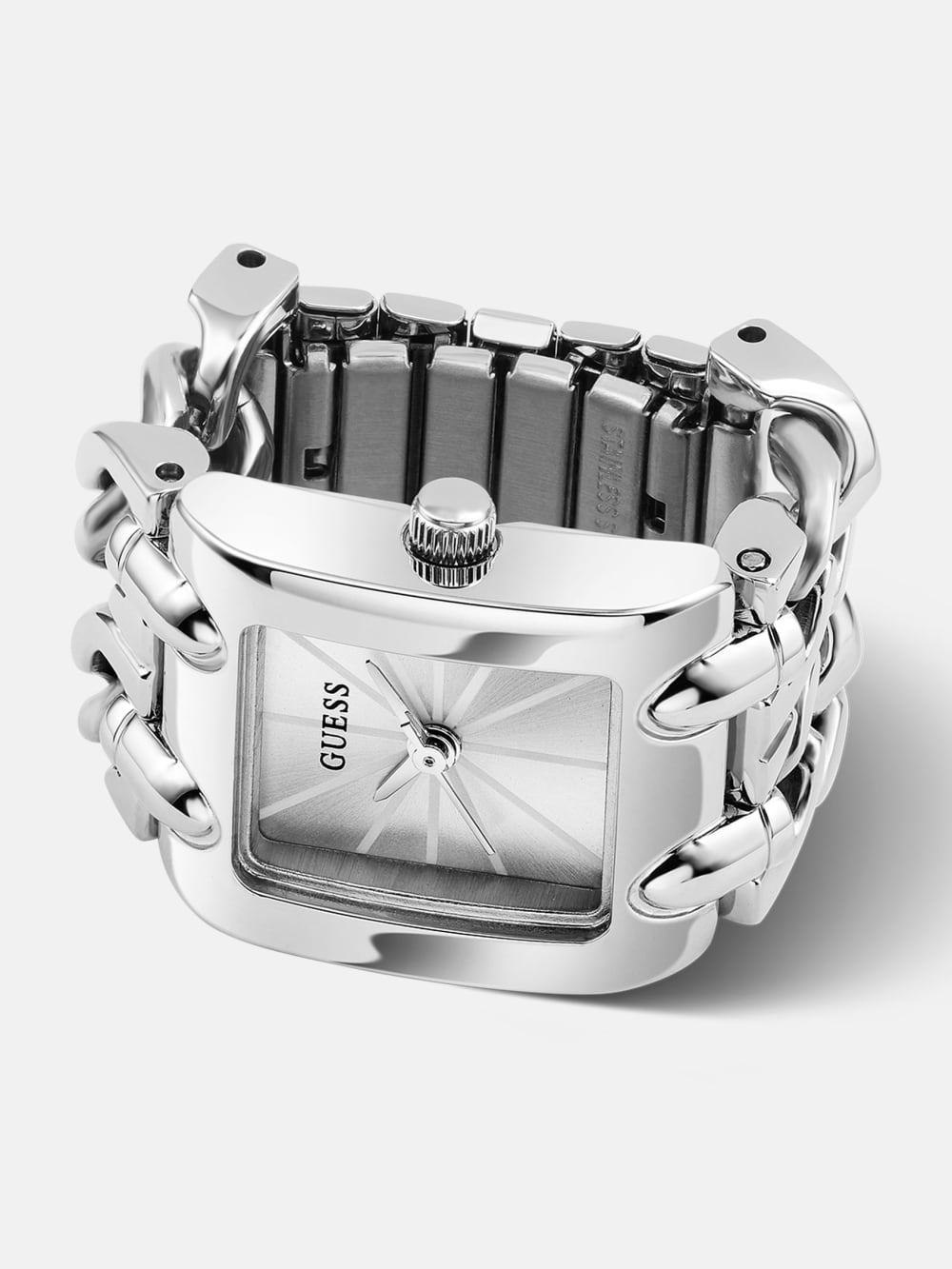 Stainless steel ring watch 19,5 mm - Guess