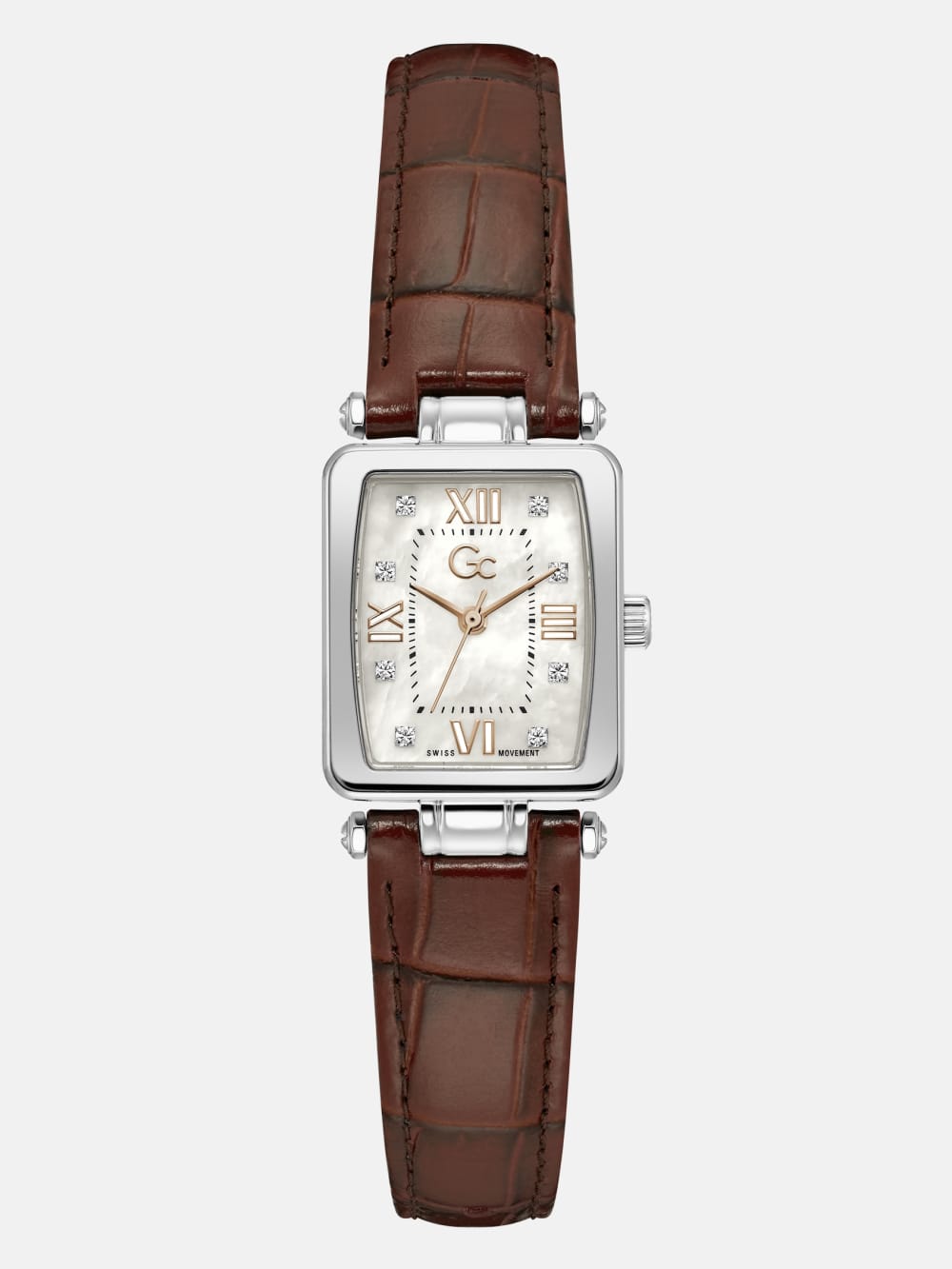 GC Genuine leather analogue watch - Guess