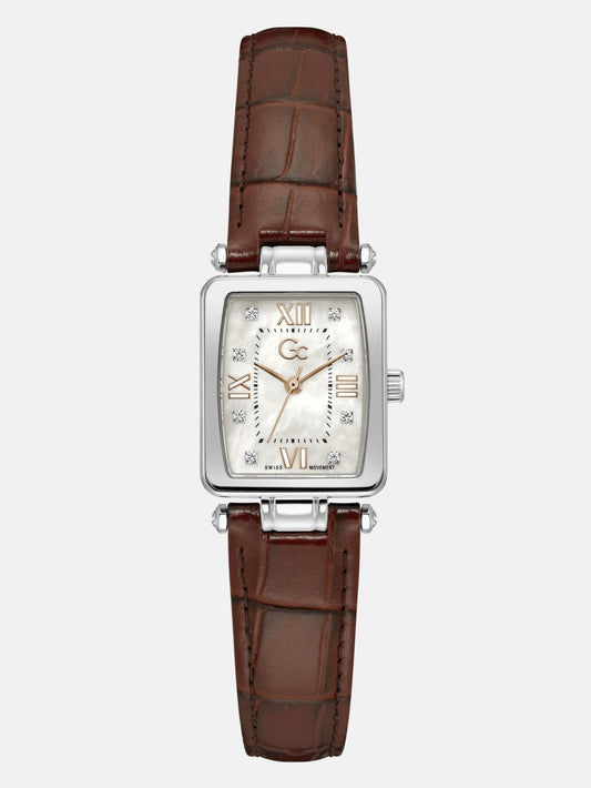 GC Genuine leather analogue watch - Guess