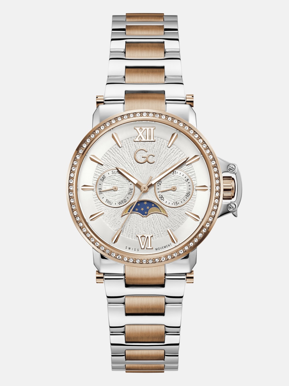GC Stainless Steel multi-function watch - Guess