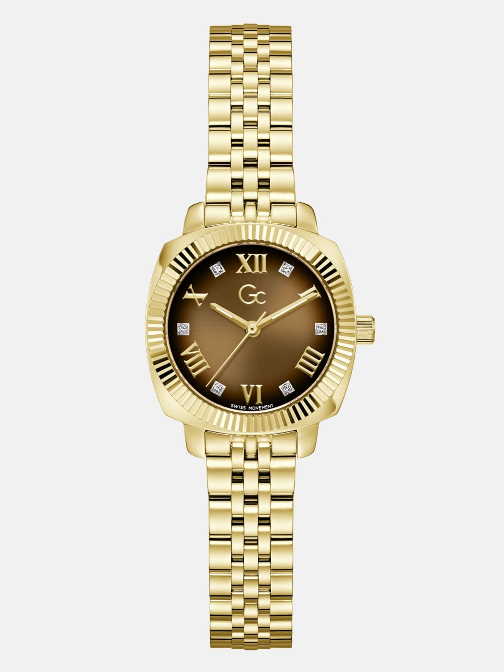 GC Stainless Steel analogue watch - Guess
