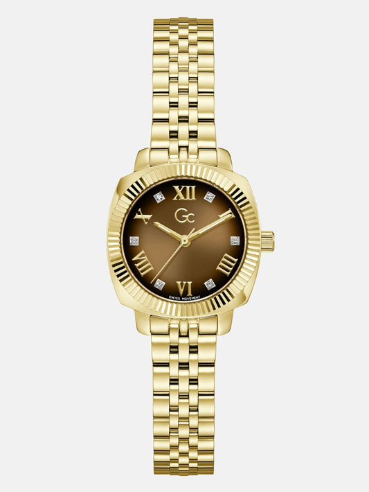 GC Stainless Steel analogue watch - Guess