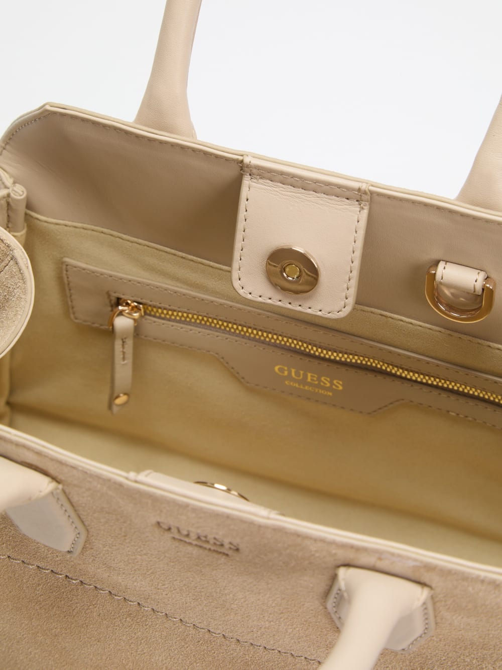 Liza Genuine Leather Handbag - Guess
