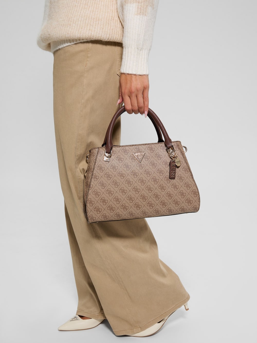 Noelle Luxury Satchel - Guess