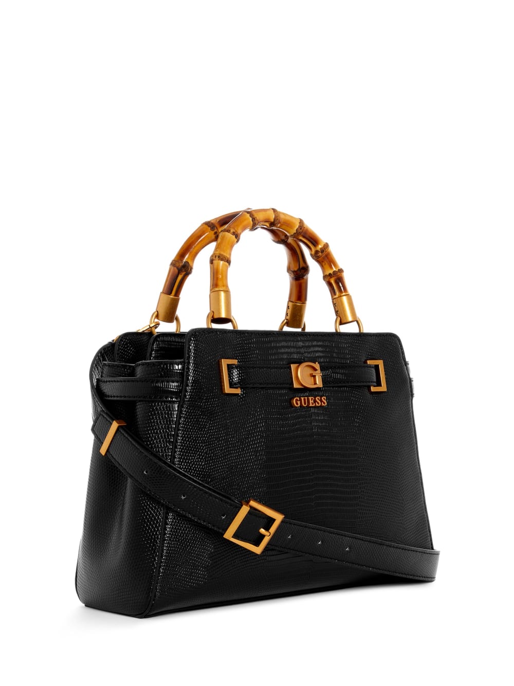 Sibel Bamboo Handle Satchel - Guess
