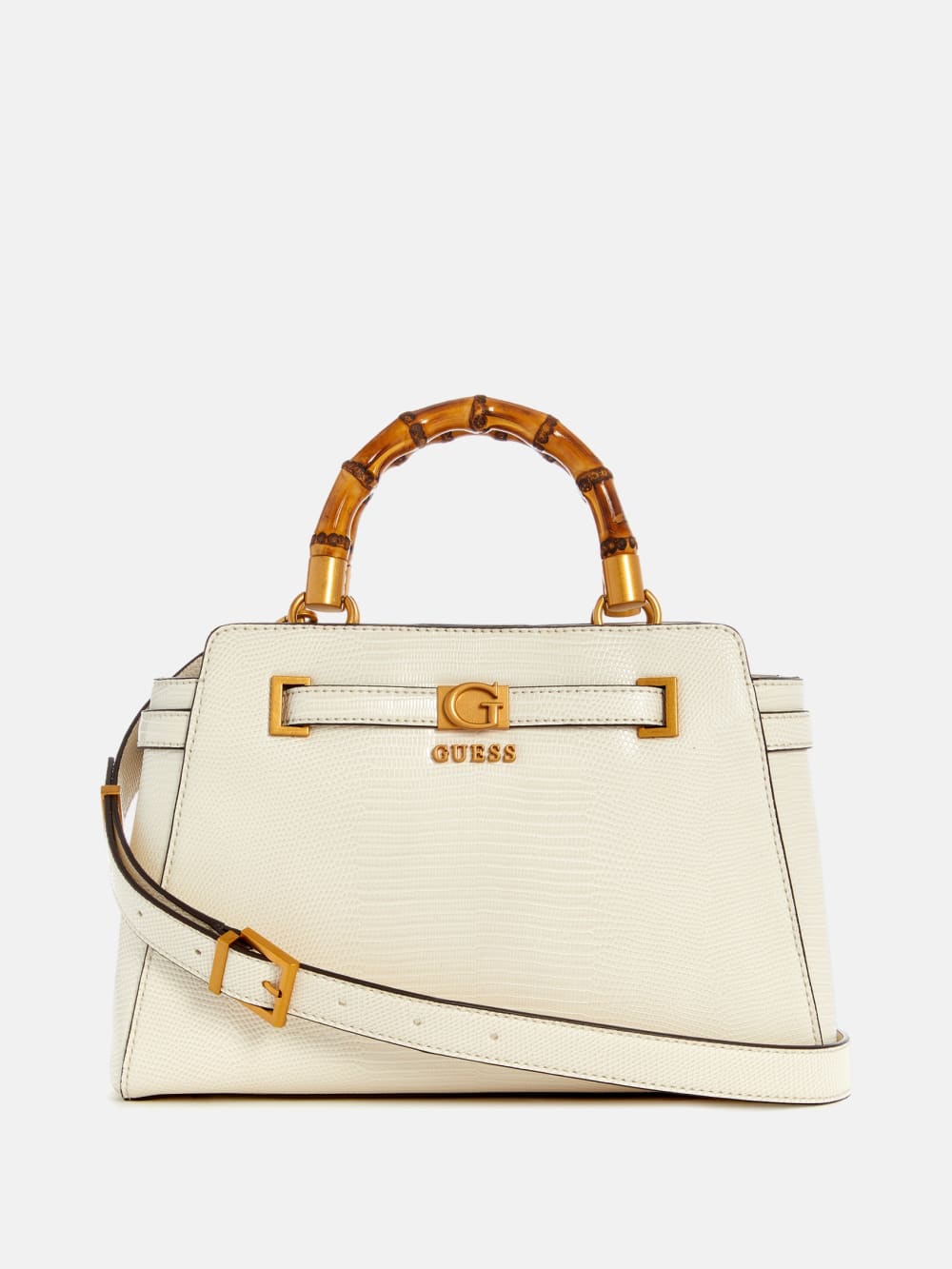 Sibel Bamboo Handle Satchel - Guess