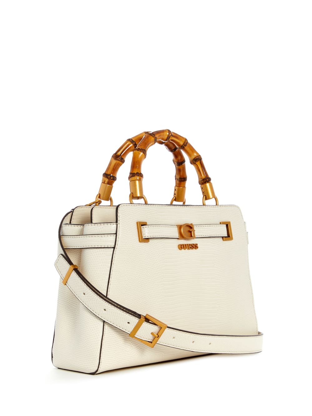 Sibel Bamboo Handle Satchel - Guess