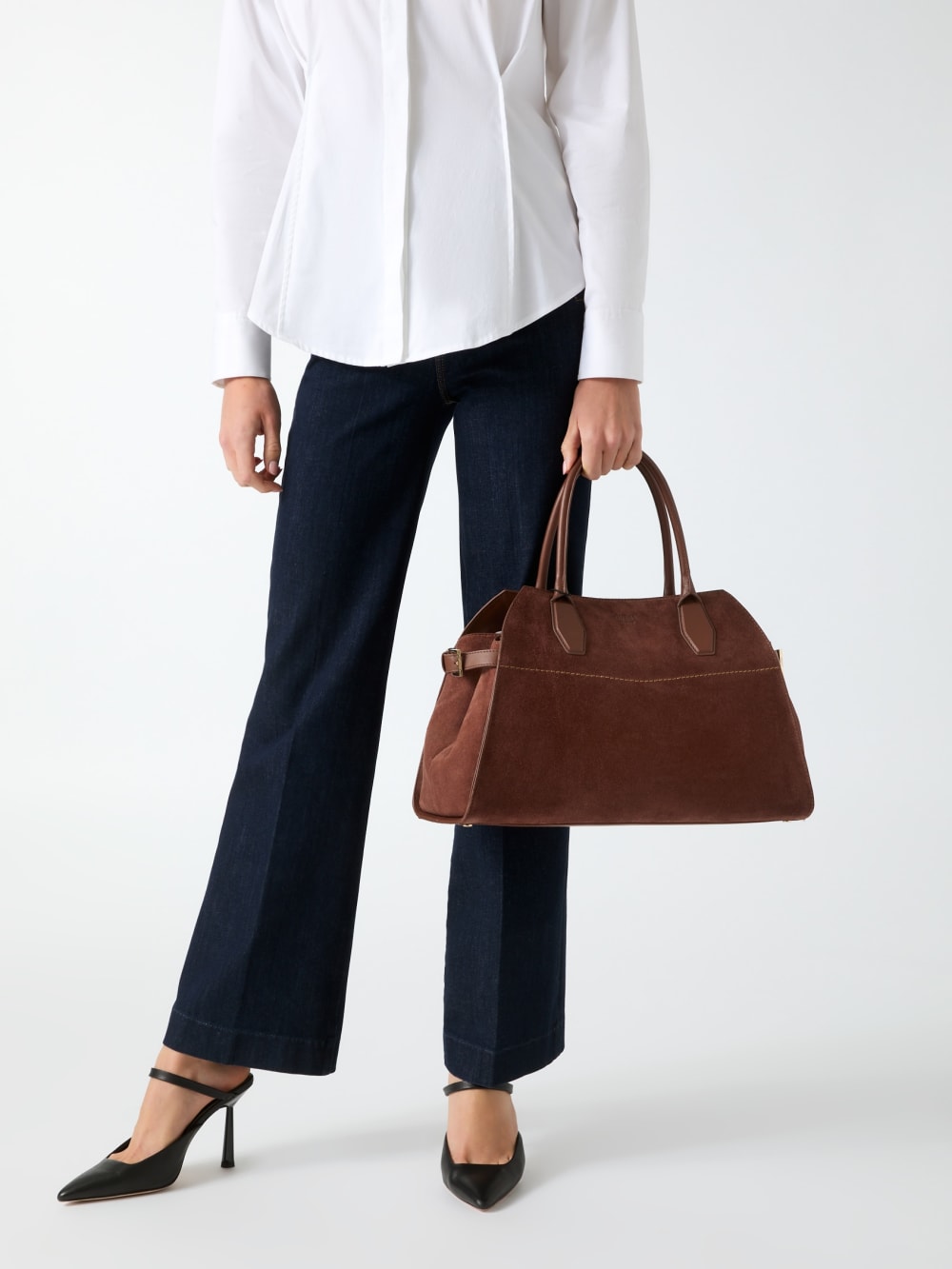 Liza genuine leather handbag - Guess