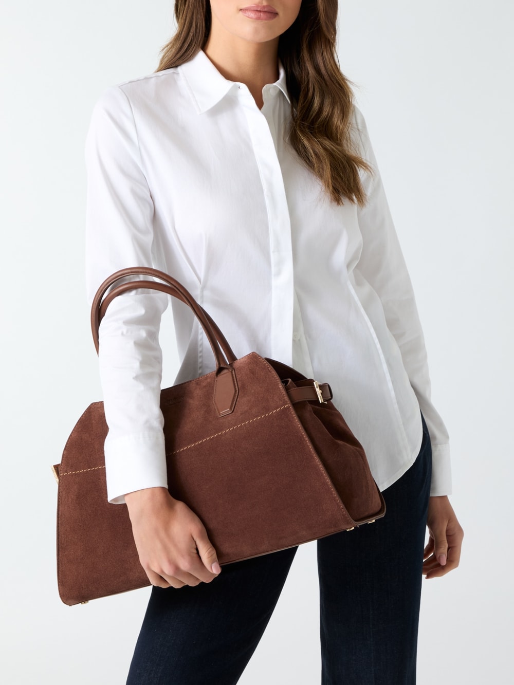 Liza genuine leather handbag - Guess