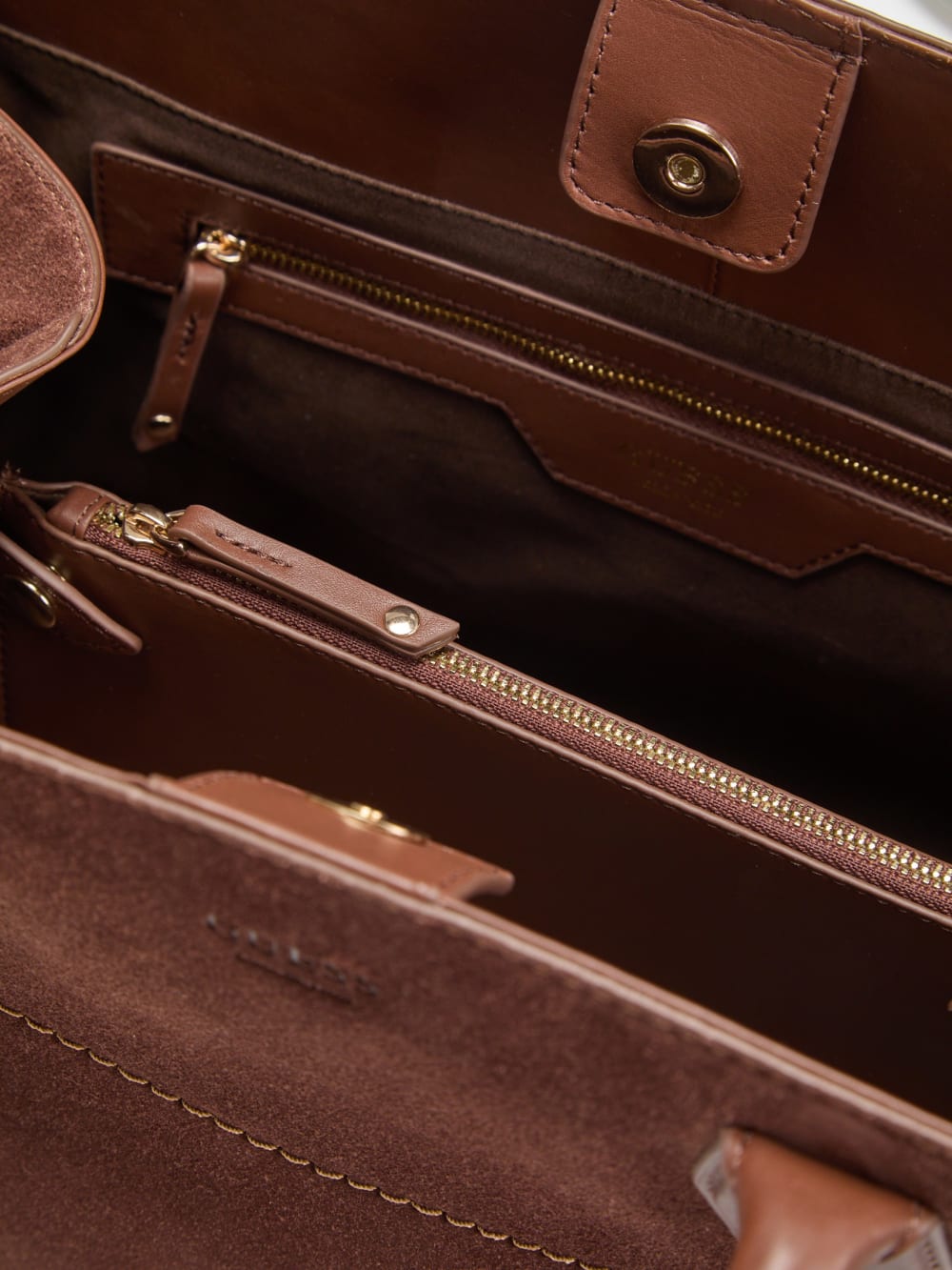 Liza genuine leather handbag - Guess