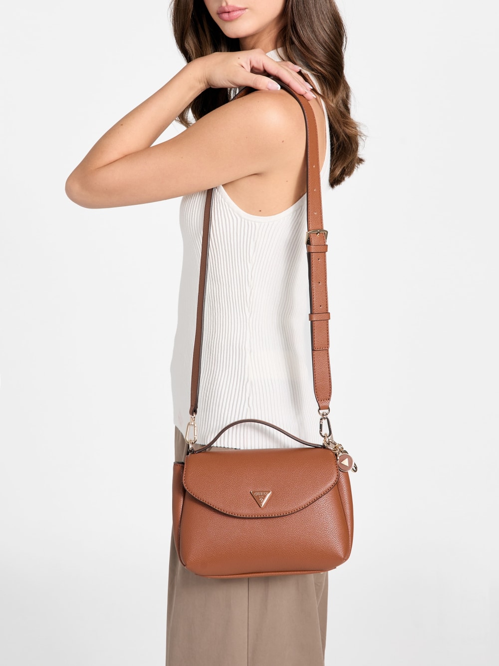 Evie Saffiano Handbag - Guess